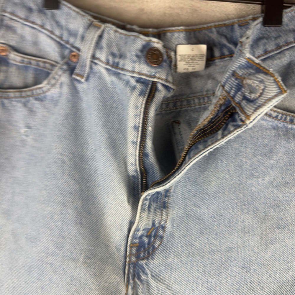 Levi's 560 Orange Tab Vintage 1997 Light Wash Jeans Loose Tapered Mens 29x28 - Picture 6 of 11